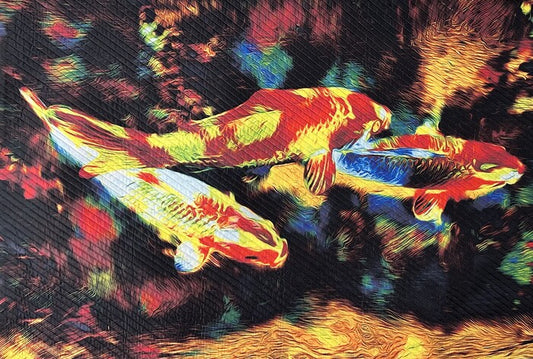 Meander, 2025, art quilt, 23 x 33 in. / 58.42 x 83.82 cm.