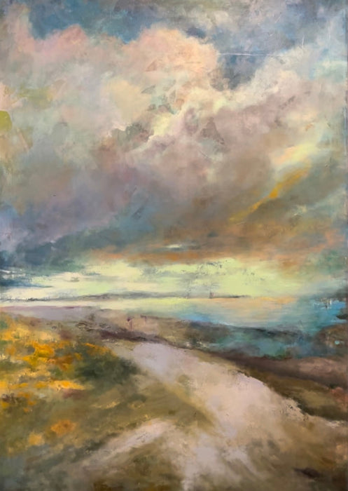 Light Unfolding, 2025, oil, 32 x 46 in. / 81.28 x 116.84 cm.