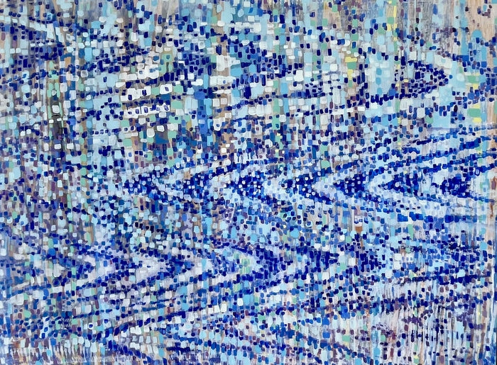 Modulation, 2025, oil on panel, 36 x 48 in. / 91.44 x 121.92 cm.