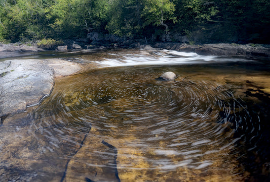Whirlpool and Waterfall, 2025, archival print, 16 x 24 in. / 40.64 x 60.96 cm.