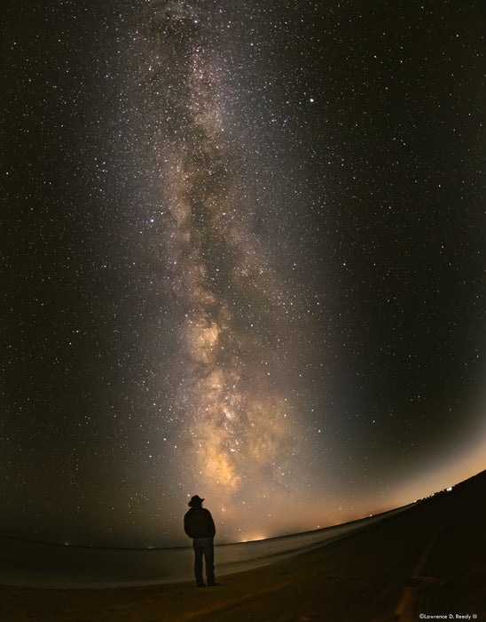 The Milky Way and Me, 2025, photography, 20 x 16 in. / 50.8 x 40.64 cm.