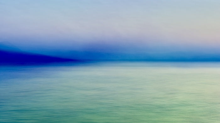 Dissolving Nature, 2025, mixed media, 45 x 80 cm. / 17.7 x 31 in.