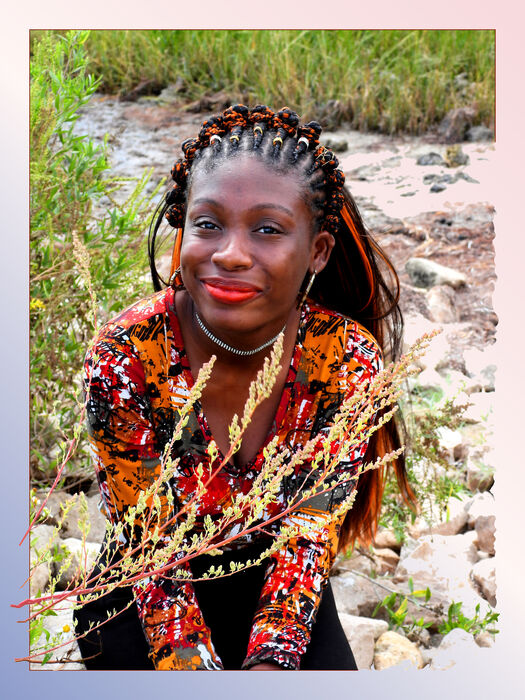 Nefertari Crowned, 2025, digital photograph, 24 x 18 in. / 60.96 x 45.72 cm.