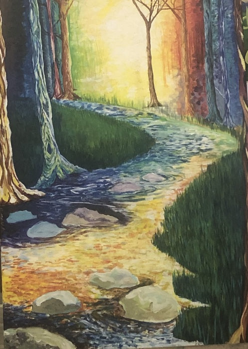 Transcendance, 2022, acrylic, 48 x 36 in. / 121.92 x 91.44 cm.