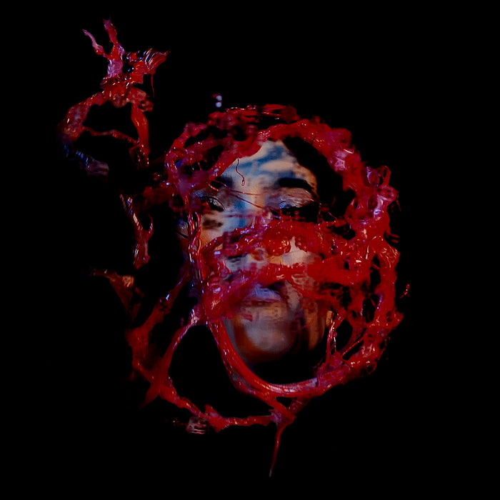 Hemorrhagic Oracle I, 2025, photography, 24 x 24 in. / 60.96 x 60.96 cm.