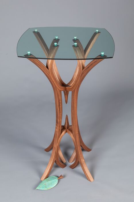 Renewal, 2025, mixed media, 31.5 x 19 x 19 in. / 80.01 x 48.26 x 48.26 cm.