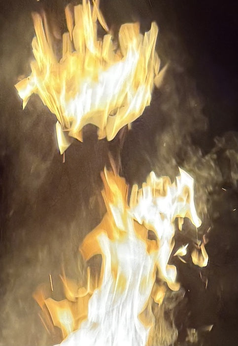 Fire Demons, 2025, photography, 14 x 11 in. / 35.56 x 27.94 cm.