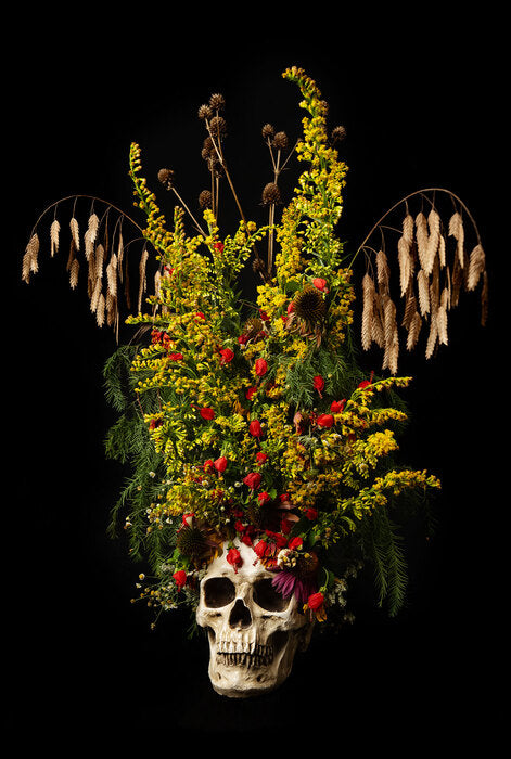 Skull Bouquet, 2025, photography, 20 x 30 in. / 50.8 x 76.2 cm.