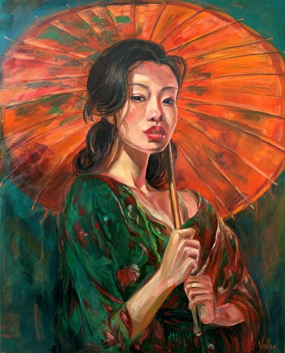 Queen, 2025, oil, 30 x 24 in. / 76.2 x 60.96 cm.