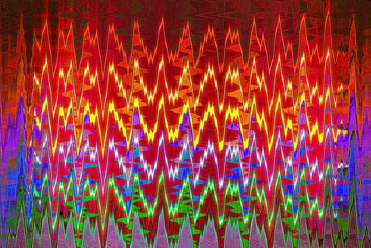 Chromatic Disturbance, 2023, photography, 20 x 30 in. / 50.8 x 76.2 cm.