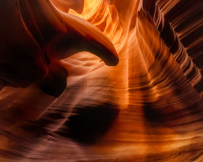 Slot Canyon #4, 2025, archival print, 16 x 20 in. / 40.64 x 50.8 cm.