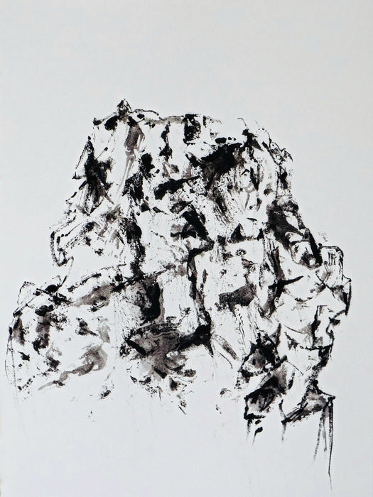 白石, 2025, ink on paper, 29 x 21 cm. / 11.4 x 8.26 in.