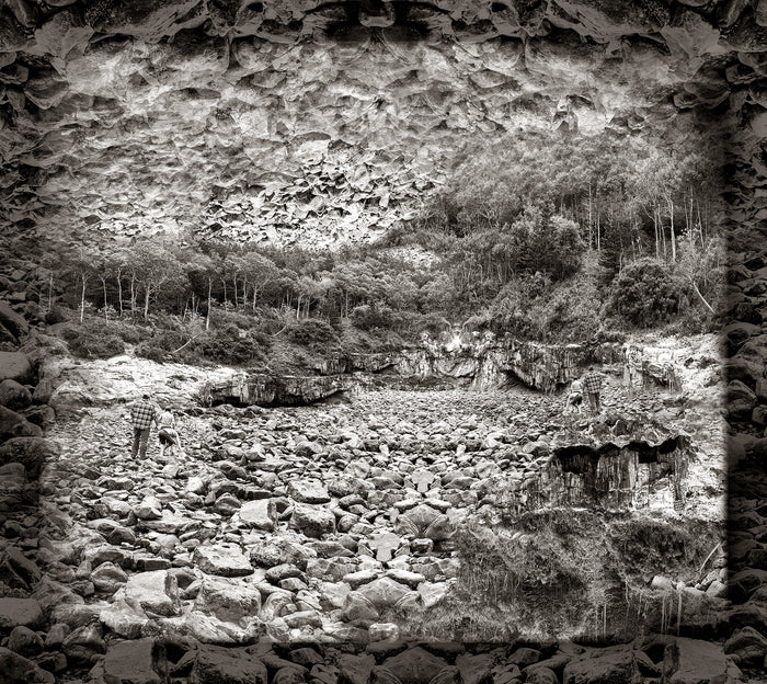 Enduring Under a Heavy Sky, 2025, photography, 50 x 44 in. / 127 x 111.76 cm.