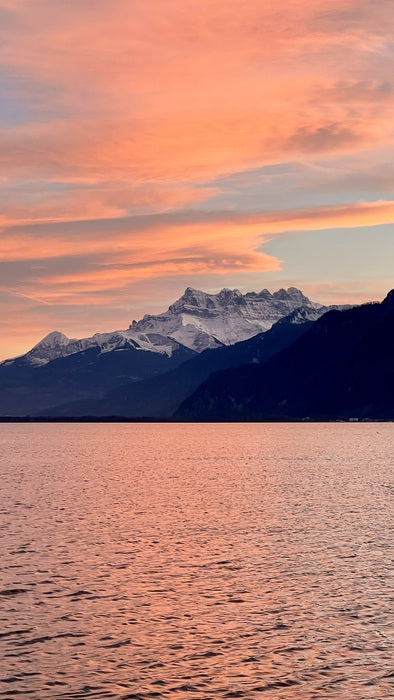 After Sunset, 2022, digital photography, 45 x 80 cm. / 17.7 x 31 in.