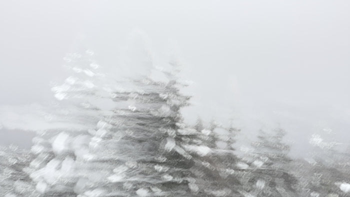 Snow Storm, 2023, photography, 45 x 80 cm. / 17.7 x 31.4 in.