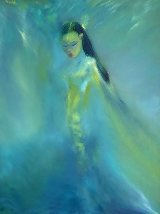 Euphoria, 2025, oil on canvas, 120 x 90 cm. / 47.2 x 35.4 in.