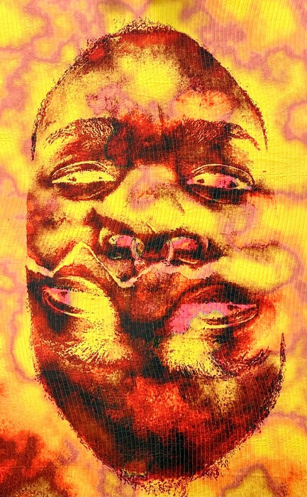 Africana, 2025, fiber art, 36 x 29 in. / 91.44 x 73.66 cm.