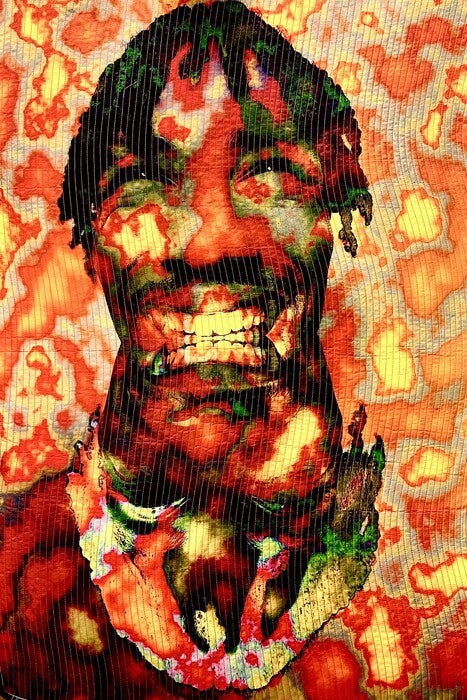 The Alternative, 2025, fiber art, 47 x 31 in. / 119.38 x 78.74 cm.