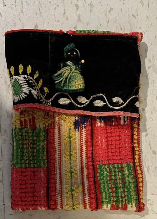 Heirloom Fabric and "Abayomi" Doll, 2025, textiles, 9 x 6 in. / 22.86 x 15.24 cm.