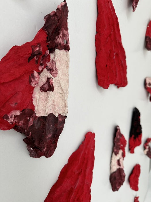 Spotted Lanternfly Zones of Syncopation, 2019, mixed media, 8 x 8 x 4 ft. / 96 x 96 x 48 cm.