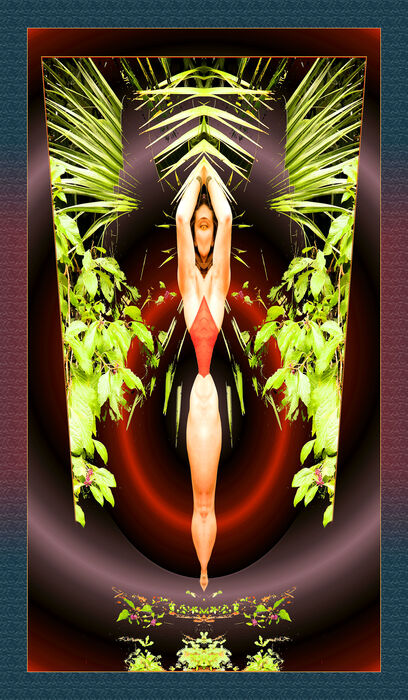 Backyard Cyclops, 2026, digital photograph, 14 x 24 in. / 35.56 x 60.96 cm.