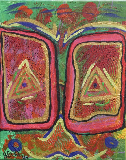 Pete, 2025, acrylic on canvas, 20 x 16 in. / 50.8 x 40.64 cm.