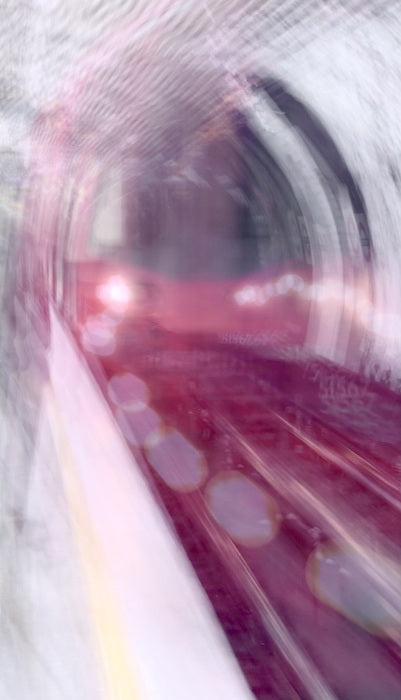 Ghost Train, 2025, digital photography, 80 x 45 cm. / 31.4 x 17.7 in.
