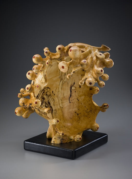 Betula Unda, 2013, wood, 32 x 22 x 30 in. / 81.28 x 55.88 x 76.2 cm.