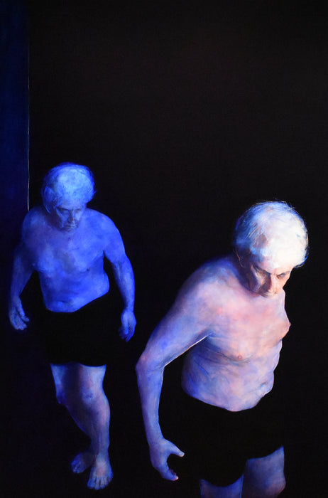 The Edge of Sleep, 2026, oil on canvas, 72 x 48 in. / 182.88 x 121.92 cm.