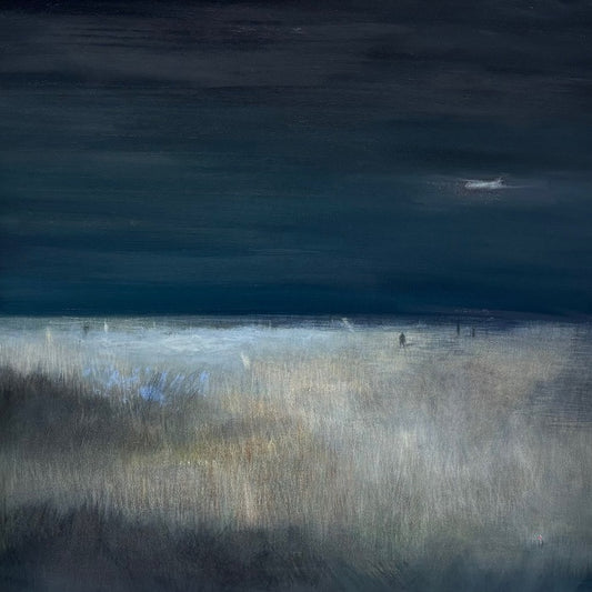 Vol de Nuit, 2026, oil on canvas, 24 x 24 in. / 60.96 x 60.96 cm.