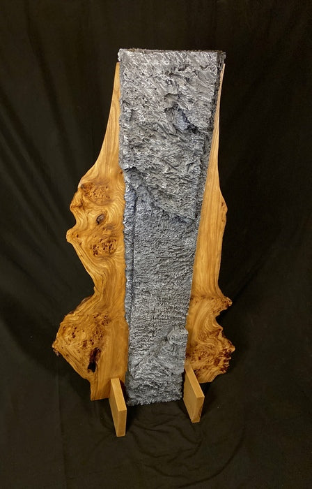 Totem, 2026, sculpture, 73 x 38 x 18 in. / 185.42 x 96.52 x 45.72 cm.