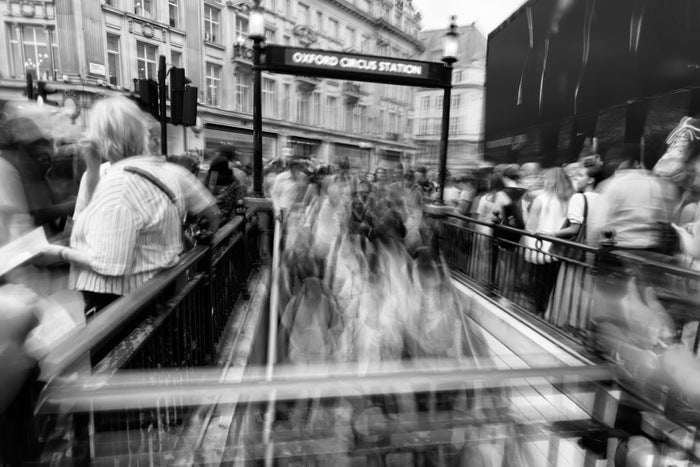 The Subway Station, 2025, digital photography, 60 x 40 cm. / 23.6 x 15.7 in.