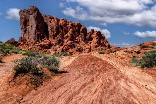 A Red Dead End, 2026, archival print, 16 x 24 in. / 40.64 x 60.96 cm.