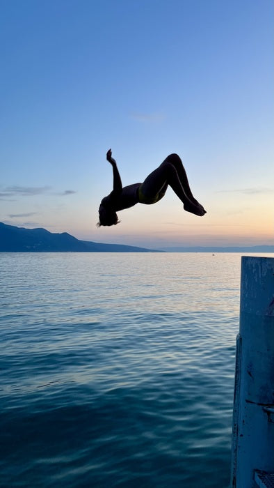 The Dive, 2024, digital photography, 80 x 45 cm. / 31.4 x 17.7 in.