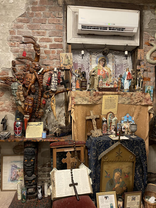 Vudu Shrine, 2025, photography, 10 x 8 in. / 25.4 x 20.32 cm.