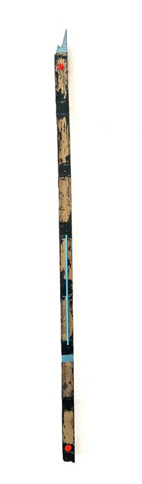 Wand, 2026, mixed media, 46.5 x 2 in. / 118.11 x 5.08 cm.
