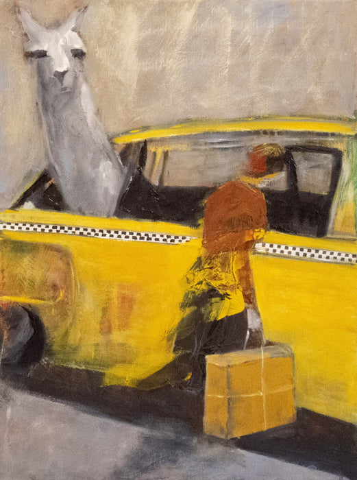 14th and Lexington, 2026, oil on canvas, 24 x 18 in. / 60.96 x 45.72 cm.