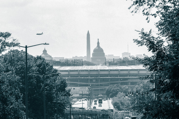 RFK DC Skyline, 2025, photography, 20 x 30 in. / 50.8 x 76.2 cm.