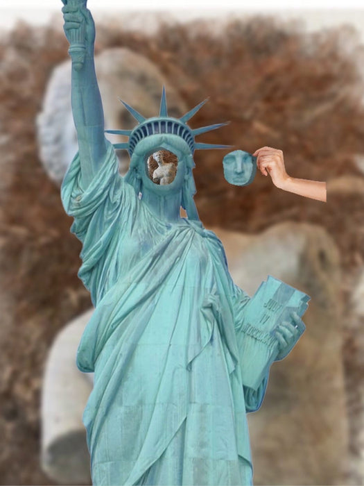 Liberty, Love, Peace and Justice For All (Series), 2026, digitally created, 20 x 16 in. / 50.8 x 40.64 cm.