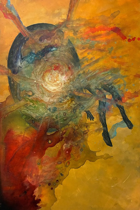 The Star, 2026, mixed media, 24 x 36 in. / 60.96 x 91.44 cm.