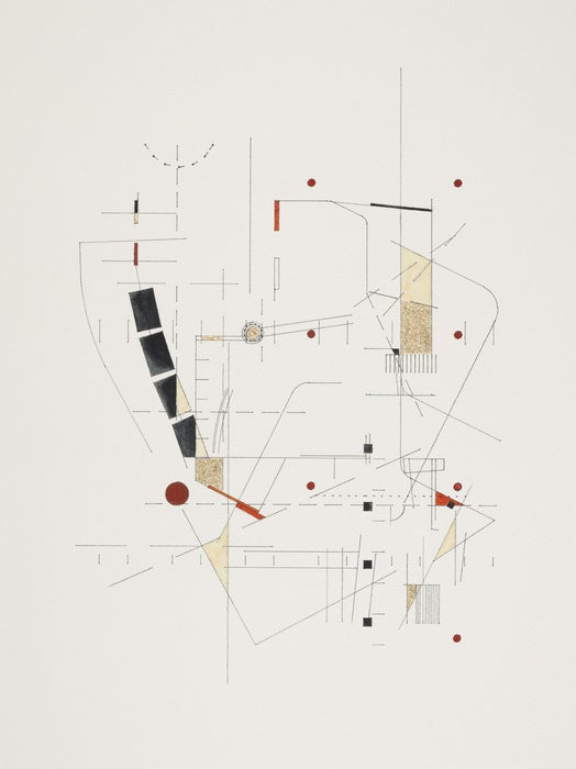 Spatial Geographies | Refinery, 2025, mixed media, 12 x 9 in. / 30.48 x 22.86 cm.