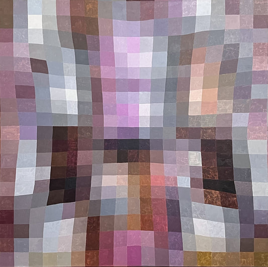 Vanity, 2024, acrylic on canvas, 48 x 48 in. / 121.92 x 121.92 cm.