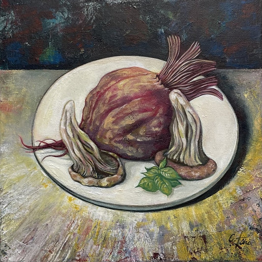 Nine Plates - Plate V, 2026, acrylic, 12 x 12 in. / 30.48 x 30.48 cm.