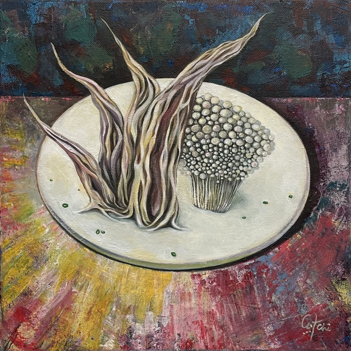 Nine Plates - Plate VIII, 2026, acrylic, 12 x 12 in. / 30.48 x 30.48 cm.