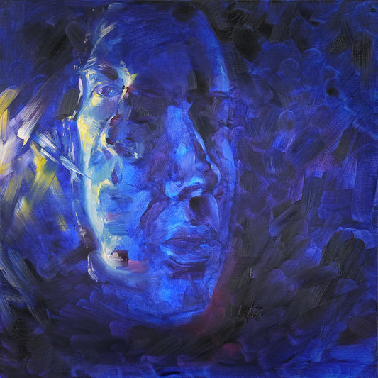 Emotion #1, 2020, oil on canvas, 20 x 20 in. / 50.8 x 50.8 cm.