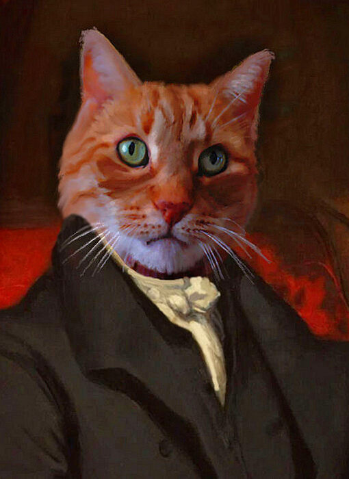 Governor, 2025, digital painting, 20 x 15 in. / 50.8 x 38.1 cm.