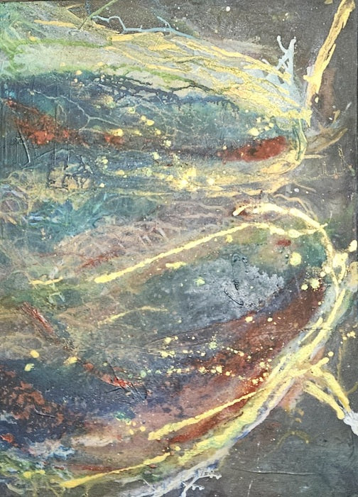 Space Lady, 2026, mixed media on canvas, 24 x 18 in. / 60.96 x 45.74 cm