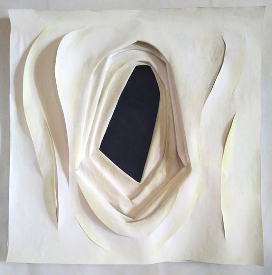 Urlo Quantico, 2021, painting on canvas, 60 x 60 cm. / 23.62 x 23.62 in.