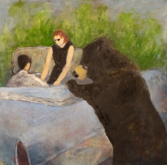 HONEY, 2026, oil on canvas, 24 x 18 in. / 60.96 x 45.72 cm.