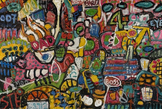 James Bond, 2026, oil on canvas, 24 x 36 in. / 60.96 x 91.44 cm.